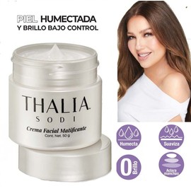 ARABELA THALIA SODI CREMA FACIAL MATIFICANTE PARA PIEL GRASA ELIMINA EL BRILLO D LA CARA