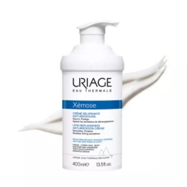 Uriage 유리아쥬 제모스 끄렘 고 보습 촉촉 바디 크림 400ml Uriaaju Demoseu Cream High Moisturizing Body Cream 400ml