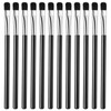 12 Pcs Flat Makeup Brushes Small Concealer Brush Tools Black