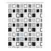 Kleine Wolke "Clipper" Shower Curtain, Anthracite, 180 x 200 cm