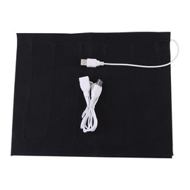 Elprico USB Heating Pad, 1 x 5 V USB Electric Heating Pad Heating Element for Laundry Seat, Pet Warmer, Neck, Back, Abdomen, Lumbar Heating 35-50