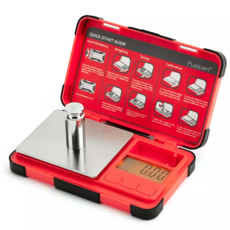Fuzion RED Fuzion Digital Pocket Scale 200g x 0.01g Jewelry