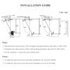 NAIERDI [2 Pack] Lift Support, Gas Strut, Soft Close Hinges,