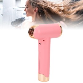 Kabelloser Haartrockner, Föhn Kleiner Haartrockner USB Wiederaufladbar 15000mAh Akku Schnelltrocknung Hochgeschwindigkeitsmotor Leicht und Tragbar für Reisen Camping Zuhause (PINK)