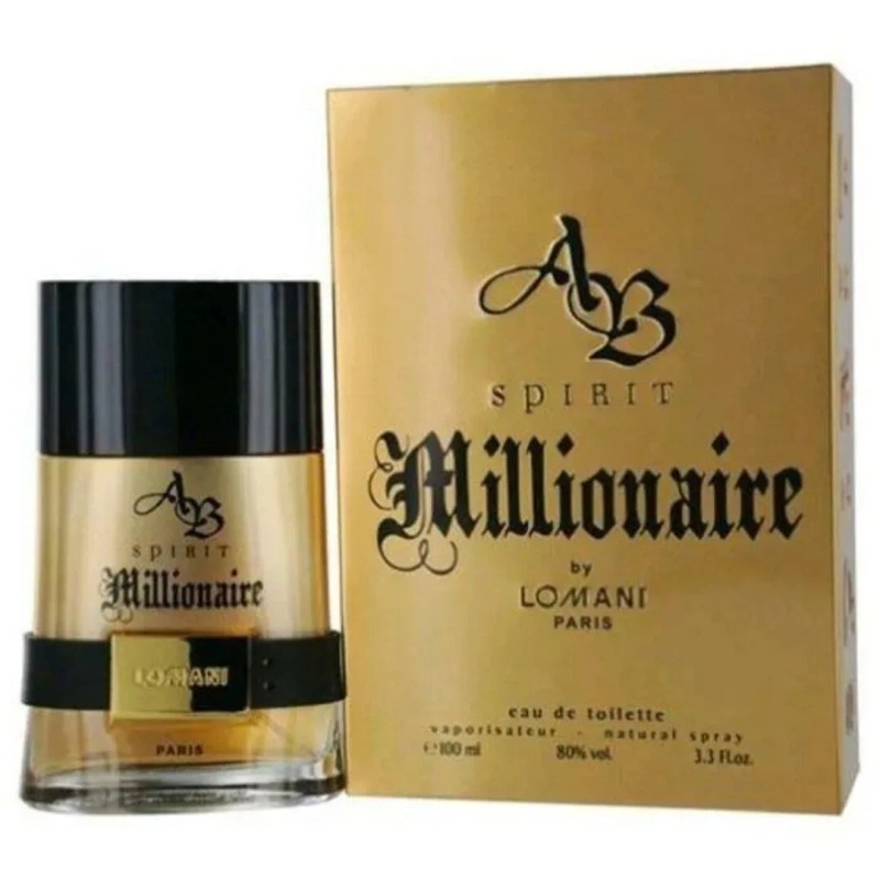 AB Spirit Millionaire by Lomani for Men 3.3 / 3.4