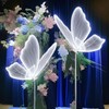 FLYINSKY Wedding Butterfly LED Floor Lamp - Creative Ceiling Decoration