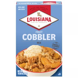 Louisiana Fish Fry Cobbler Mix 10.58 oz (Pack of 12)