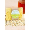 Jabon Natural Artesanal Miel Y Avena 4pzas 100 Grms