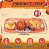 Layhit 3 Pcs Basketball Serving Trays 18.31 X12.8 Serving Tray
