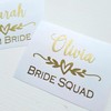Vinyl Decals Stickers Labels for Hen Do/Hen Party/Bridal Shower -