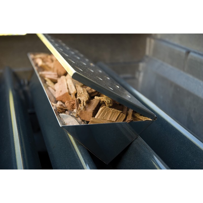 Barbecue Masters Stainless Steel Gas Grill Smoker Box