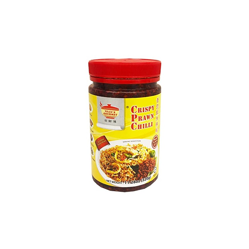 Tean's Gourmet Chili 320g (Crispy Prawn, 1 Pack)