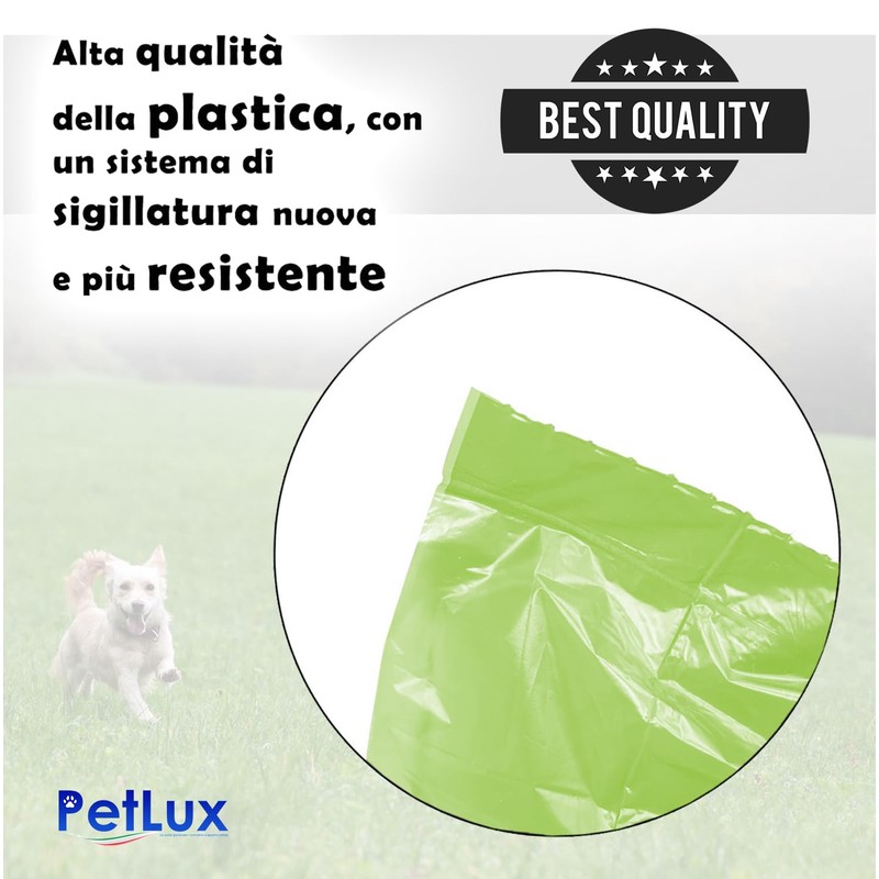 Sacchetti Igienici per Bisogni dei Cani, Biodegradabili, con Dispenser e