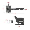 GOODTDO Self Closing Gate Latch, with Spring Cable Pull for