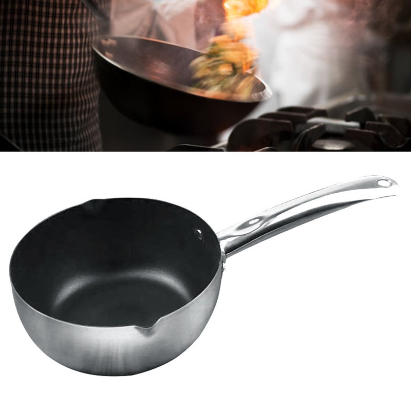 Stainless Steel Nonstick Saucepan Sauce Pan Traditional Japanese Saucepan Small