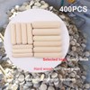 mxuteuk Pack of 400 Wooden Dowels 6 mm 8 mm