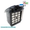 MisterVac 2 x dust container filters + 1 x exhaust
