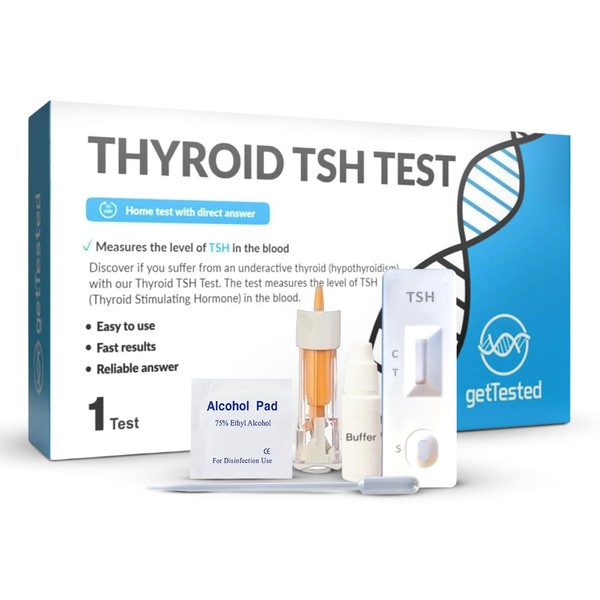GetTested TSH Thyroid Test Kit at Home – Rapid at-Home