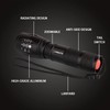 JARDLITE 8 Pack LED Emergency Handheld Flashlight, Adjustable Focus, Water