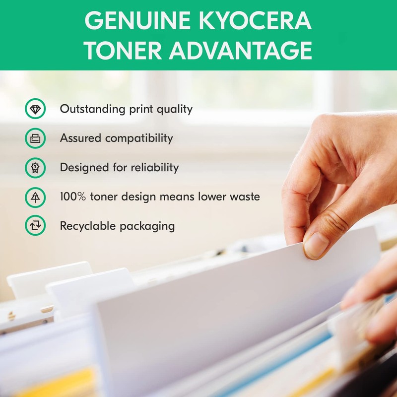 Kyocera 1T02R70US0 Tóner 4000 páginas, Negro, ECOSYS P5026cdw, Negro,