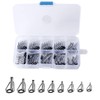 LNJLQW 54 Piece Top Guide Kit Fishing Rod Guides Eye