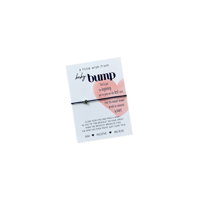 A little wish from the bump bracelet | Pregnancy wish