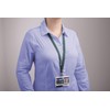 Durable 812732 Textile Soft Lanyard - Dark Green (Pack of