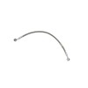 INFINAUTO Universal 35cm Stainless Steel Motorcycle Hydraulic Oil Hose Pipe