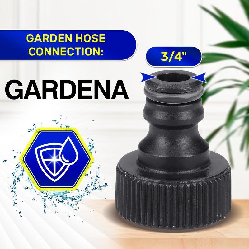 Water Outlet Connection High-Pressure Washer with 3/4" Female Thread with