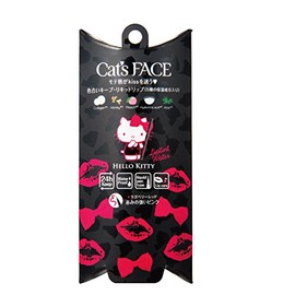 Cats Face ripputexinto red