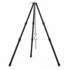 Adjustable Camping Tripod for Campfire Cooking – Portable Hanging Pot