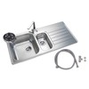 Kitchen Sink Glass Rinser Bar High Pressure Automatic Cup Washer