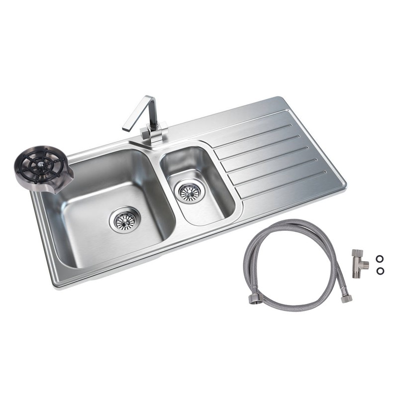 Kitchen Sink Glass Rinser Bar High Pressure Automatic Cup Washer