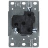 Leviton 30 Amp, 250V, Nema 6-30R, 2P, 3W, Flush MTG