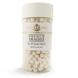 India Tree Oyster Pearl Dragees, 3.2 oz
