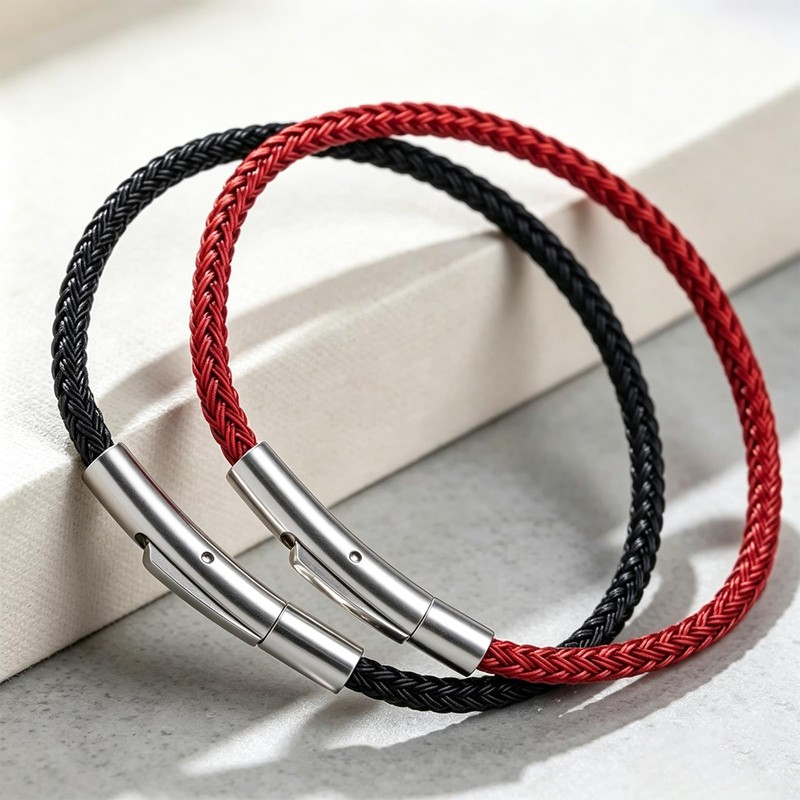 Bayonet Jewelry Clasps, Stainless Leather Cord End Clasp