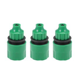 sourcing map Quick Connector Hose Pipe Adapter Fitting 4mm Inner Diameter Hose Tubing for Garden Irrigation System 3pcs