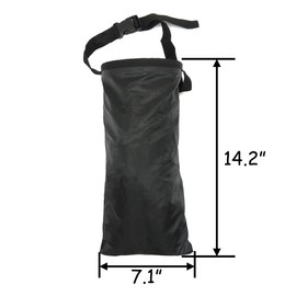 TIHOOD 3PCS trash bags, hanging Detachable garbage bag for Back Seat for Outdoor Traveling Home Use Car Storage Bags