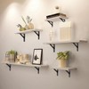 Shelf Brackets Triangle Bracket Wall Hanging Space Saving Triangle Corner