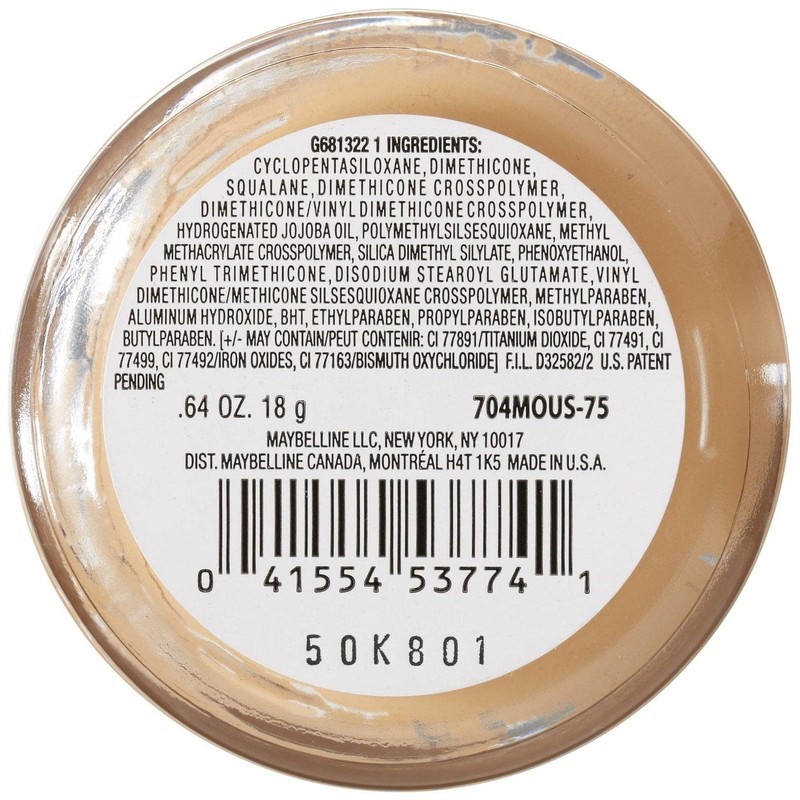 Maybelline New York Dream Matte Mousse Foundation, Natural Beige, 0.64