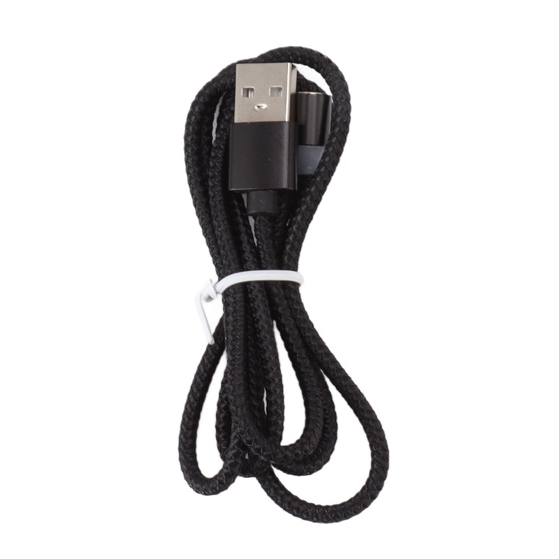 LED Flashlight USB Magnetic Charging 7 Gears Zoomable Black Light