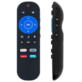 LC-RCRCA-21 Replace Remote Applicable for Sharp Roku TV LC-60R6003U LC-32LB601C LC-43LB601C LC-50LB601C LC-50LB601C LC-32LB601U LC-40LB601U LC-43LB601U LC-50LB601U LC-32LB591C LC-32LB591U LC-50LB371U