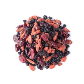 Food to Live Organic Yummy Berries Mix, 2.5 Pounds, Non-GMO Dried Cranberries, Blueberries, Cherries, Goji Berries, Vegan, Unsulfured. Rich in Antioxidants & Vitamins. Great for Breakfast Cereals