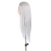 2 Colors Practice Head Mannequin Dolls Hair Salon Cosmetology Hairdressing