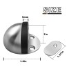 Topes para Puertas Chicon Pack 6 Magnéticos Acero Inoxidable con