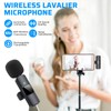 Pufeng Dual Wireless Lavalier Microphone for iPhone, iPad - Perfect