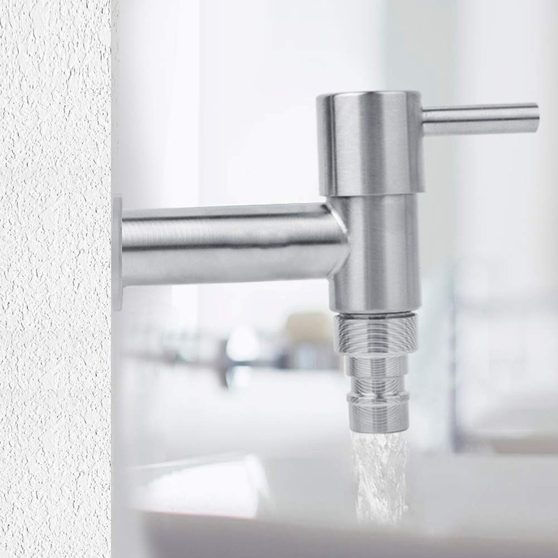 Aigid Wall Tap - Washing Machine Single Cold Tap Solid