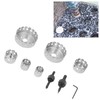 Brazing Hole Saw Set with Positioning Center Drill High Speed