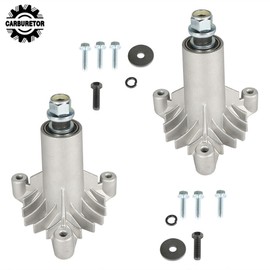 home-garden-fix 2x Lawn Mower Spindle Assembly Fit For Husqvarna & Craftsman 532130794 532128774