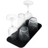 ZLR 2 Pcs Silicone Dish Drying Mats for Kitchen Counter,